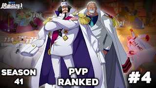 WAITING FOR SHIKI‼️ PVP RANKED MODE SEASON 41  PART 4  OPFP  One Piece Fighting Path [upl. by Hnah310]