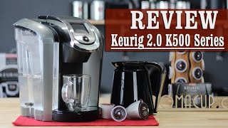 Keurig 20 Review  K500 Series Coffee Maker with Carafe [upl. by Lahcear963]