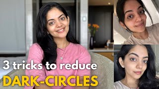 3 Tricks to Reduce UnderEye Dark Circles  Ahaana Krishna [upl. by Landan]