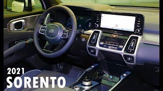 2021 Kia Sorento Interior  Highlights and Features [upl. by Annoya]