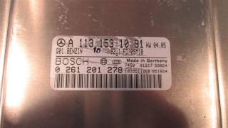 2006 Mercedes SL500 Engine ECU Control module  computer ECM MOD A1131531091  mbipartscom U OEM [upl. by Ordnazil]