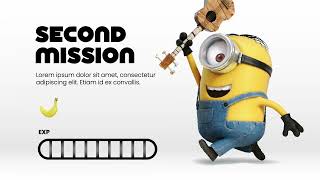 Minions Animated PowerPoint Template [upl. by Osmond980]