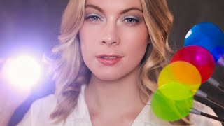 ASMR Eye Exam amp Color Blind Test Medical Roleplay Light Triggers Follow My Instructions [upl. by Blumenfeld797]