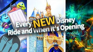 Every NEW Disney Ride and When It’s Opening [upl. by Monaco725]