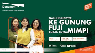 Danamon Financial Friday Eps 158  Naik Helikopter di Gunung Fuji Bukan Cuma Mimpi [upl. by Notsnhoj839]