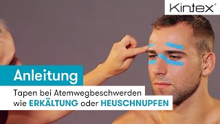 Tapen bei Atemwegsbeschwerden  Kintex® Anleitung zum Kinesiologie Tapen [upl. by Rockey388]