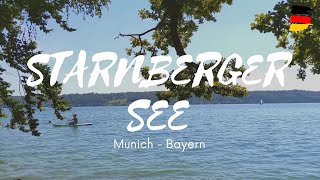 STARNBERGER SEE Bayern München Deutschland 4K  Lake Starnberger Bavaria Munich Germany  Munich 4K [upl. by Amieva120]