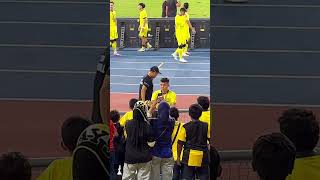 This is Arif Aiman Geleng kepala 😂 shorts harimaumalaya pestabolamerdeka viralvideo jdt [upl. by Kos]