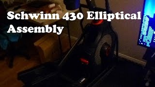 Schwinn 430 Elliptical Assembly [upl. by Ecyned]