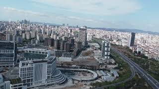 Ataşehir ve Finans Merkezi by Drone 4k Istanbul Türkiye [upl. by Estelle]