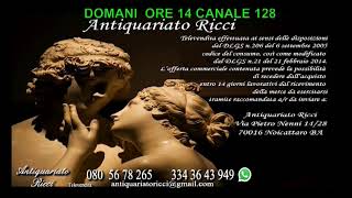 Live streaming di Antiquariato Ricci [upl. by Tice]