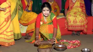 হলুদ বাটো মেন্দি বাটো বাটো ফুলের মৌ  Bangladeshi Village Wedding  Biyer Gaan  গ্রামের বিয়ে [upl. by Rigdon]