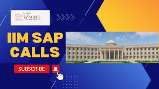 IIM SAP Colleges Cutoffs Selection Criteria [upl. by Sorenson712]