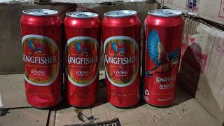 Kingfisher Beer  Kingfisher Beer Price Best Strong Beer  pio aur jio [upl. by Sluiter]