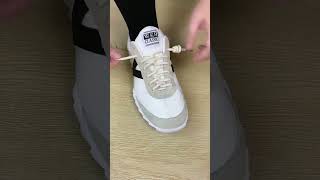 How to tie shoelaces Shoe lacing styles shorts shoeslacestyles tieshoelaces [upl. by Whitver]