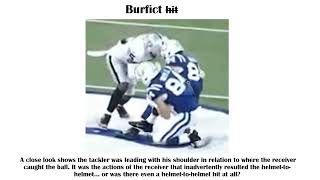 The Burfict Hit Revisited [upl. by Suiravad719]