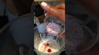 Peppermint Milkshake🍬🥤 shorts xmas howto peppermint milkshake chocolate hack diy [upl. by Arek]