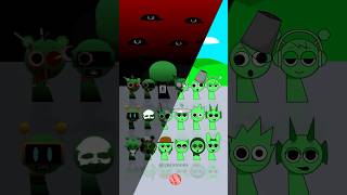 NormalampHorror Sprunki DuDiDam But They‘re All Greensprunki incrediboxsprunki viralvideo dudidam [upl. by Eylrahc168]