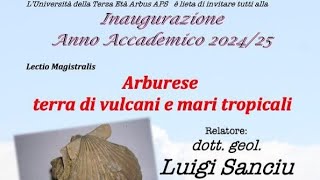 Inaugurazione Anno Accademico 2425 dellUniversità della Terza Età di Arbus [upl. by Jary152]