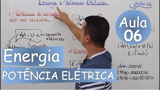 Aula 06  Energia e Potência Elétrica [upl. by Sinclare]