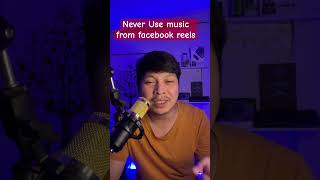 Never Use music from reels music library not safe anymore short [upl. by Ailad]