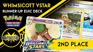 2nd Place Whimsicott VSTAR Deck From EUIC Is Crazy Disruptive Pokemon TCG [upl. by Mela897]