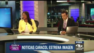 Noticias Caracol estrena imagen más fresca y moderna [upl. by Troy]