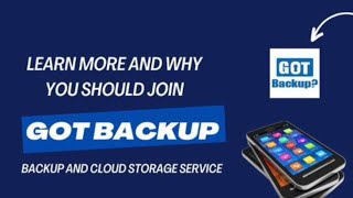 GotBackUp Is LIVE [upl. by Amat]