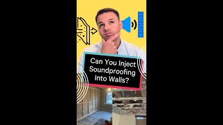 Can You Inject Soundproofing Into Walls soundproofing [upl. by Monaco]