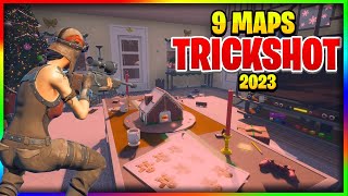 🎯 best 9 TRICKSHOT maps in Fortnite CREATIVE 20  TRICKSHOT Fortnite map Code 2023 🎯 [upl. by Jona]