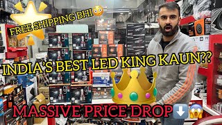 😱INDIA की BEST LED लाईट💡 EXCELITE VS AOZOOM VS KENWOOD😱BEST LED LIGHT FOR CARS🚗 PRICE DROP⬇️ [upl. by Carmelia828]