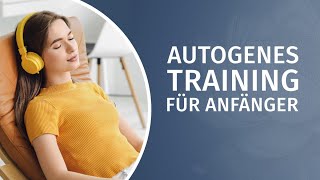 Präventionskurs mit Kassenförderung Autogenes Training Online Zertifizierter Kurs für Entspannung [upl. by Oralia470]