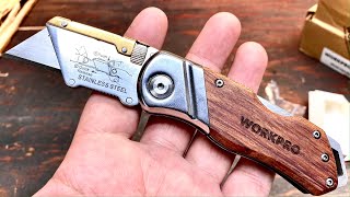 A utility knife this CHEAP should’ve been trash [upl. by Rimola]