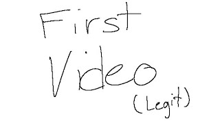 FIRST VIDEO legit [upl. by Aekan37]