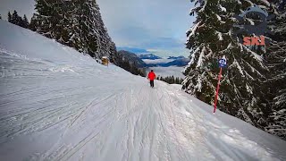 SkiWelt  43a Blue Run  Hohe Salve Soll Austria [upl. by Luttrell]