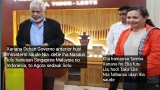 Povo husu saude Aimoruk la iha Xanana hatan fali konaba Timor Nia debe iha Rai liur [upl. by Marieann653]