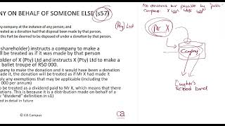 Part 2Donations Tax  Deemed donations 7min [upl. by Jilleen]