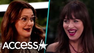 Dakota Johnson Reacts To Drew Barrymore Praising Viral Ellen Interview [upl. by Miun]