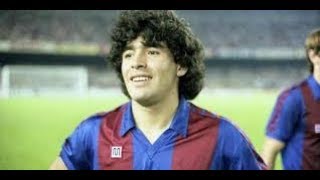 Maradona Todos los goles en Barcelona 19821984 [upl. by Ahsihat]