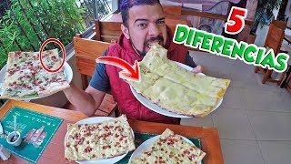 Así es la PIZZA en URUGUAY No lo Creerás  5 Diferencias  Piza [upl. by Kiri]