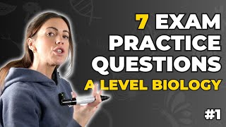 7 Exam Practice Questions For A Level Biology [upl. by Brooking320]