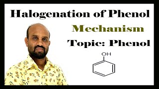 Lesson 9 Halogenation of Phenol Bromination  Topic Phenol  Organic Chemistry [upl. by Alhsa]