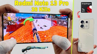 Redmi Note 13 pro free fire gameplay test onetap headshot 2 finger handcam snapdragon 7s Gen 2 CPU [upl. by Fulbright]