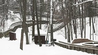 Luge track in Muskegon open to the public [upl. by Einnel412]