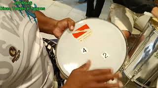 Aula de Pandeiro  roda de samba [upl. by Argyres]