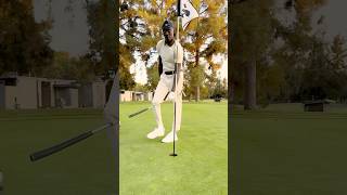 This sport is not for me  maybe next time 🥲learnfromkhaby comedy golf [upl. by Raknahs]