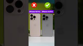 iPhone 15 Pro Vs iPhone 16 Pro Comparison Almost samuler iphone16 iphone [upl. by Holly-Anne]