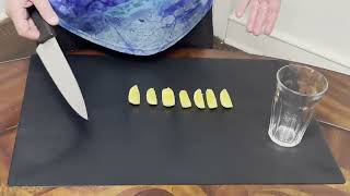 How to cut lemons into wedges and deseed them [upl. by Nosneb]