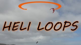 How to Heli Loop Extended Kitesurf Tutorial [upl. by Acemat]