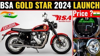 2024 All New BSA GOLDSTAR 650 Full Review Better than Royal Enfield Interceptor 650 anexpertride [upl. by Icyak264]